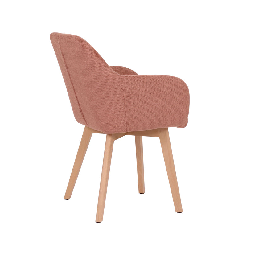 Yala Eetkamerstoel Oud roze