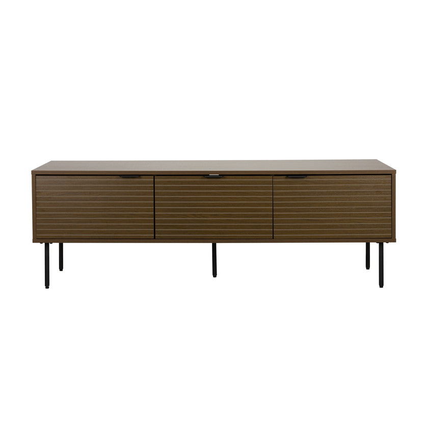 Flux Dressoir Laag Gerookt Eiken