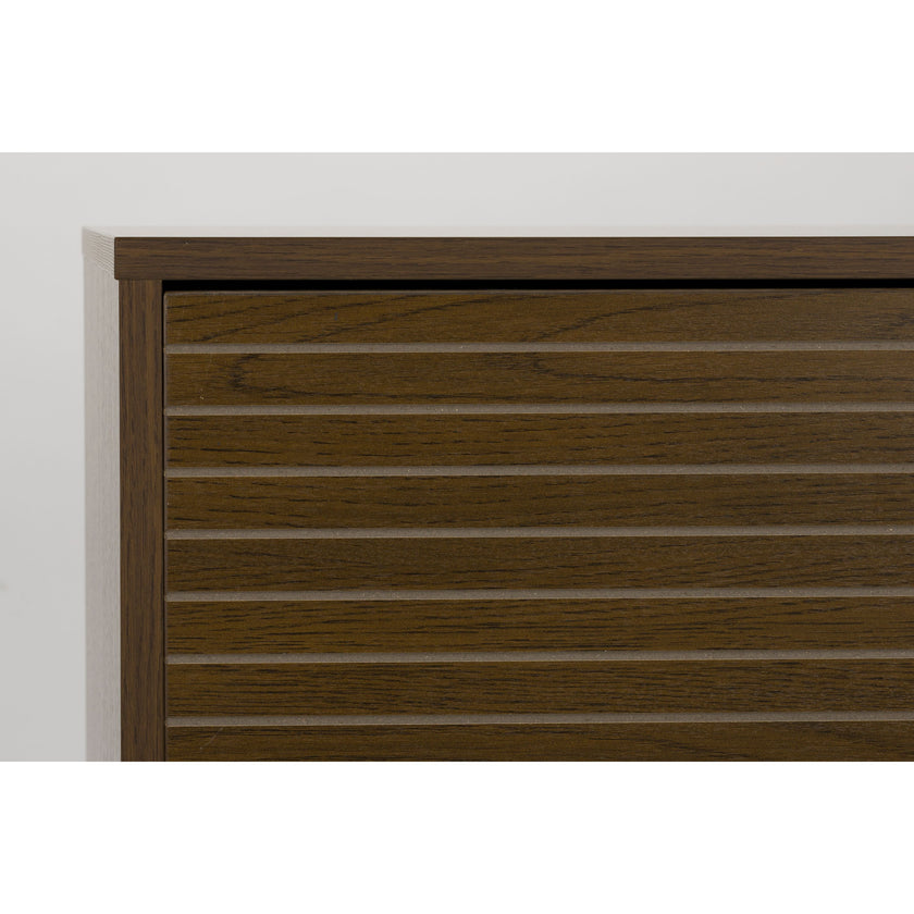 Flux Dressoir Laag Gerookt Eiken