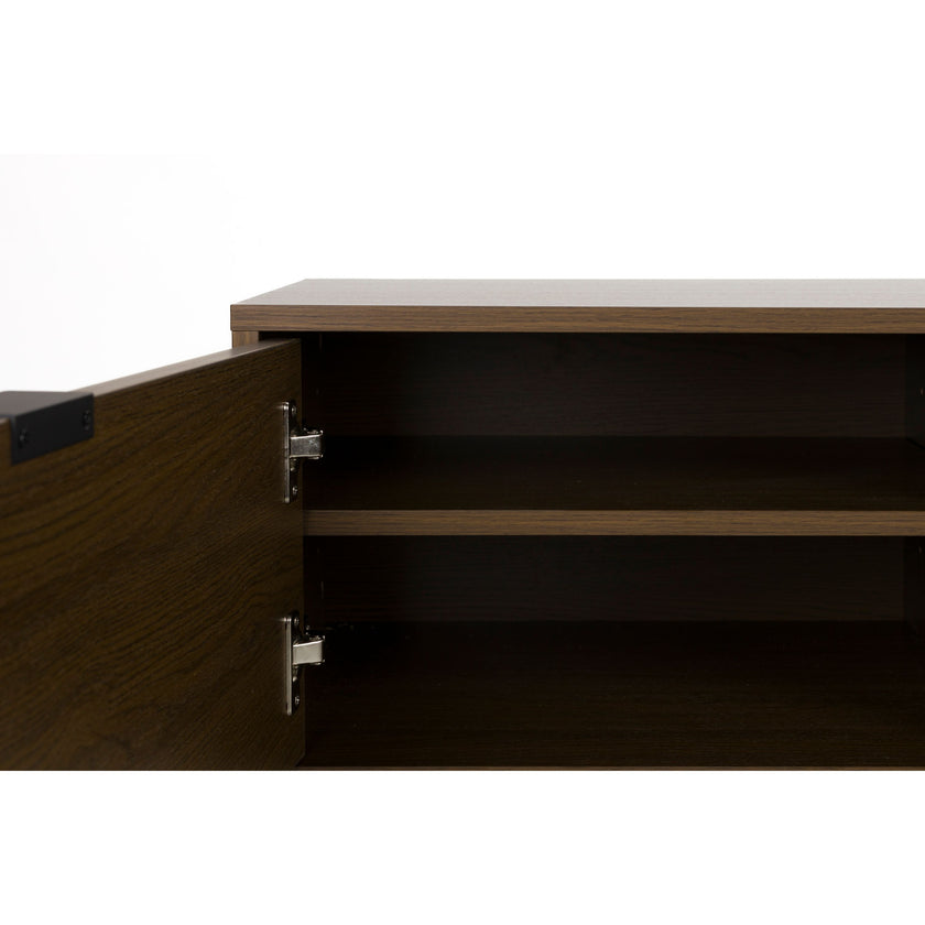 Flux Dressoir Laag Gerookt Eiken