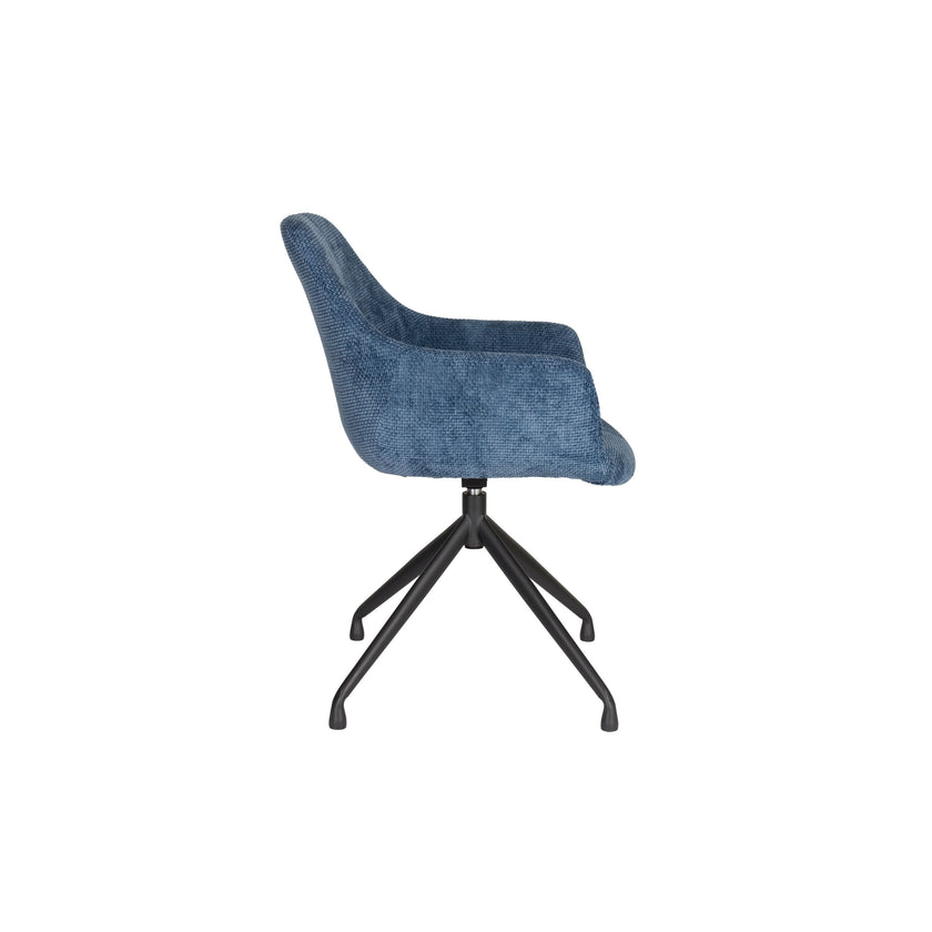 Wiz Eetkamerstoel Draaibaar Blauw