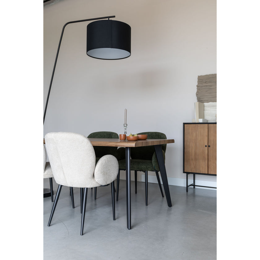 Alaz Eetkamerstoel met armleuning Off-white