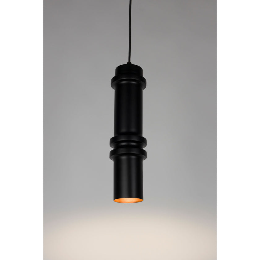 Duct Hanglamp L Zwart