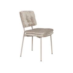 Franck Eetkamerstoel Velours Beige