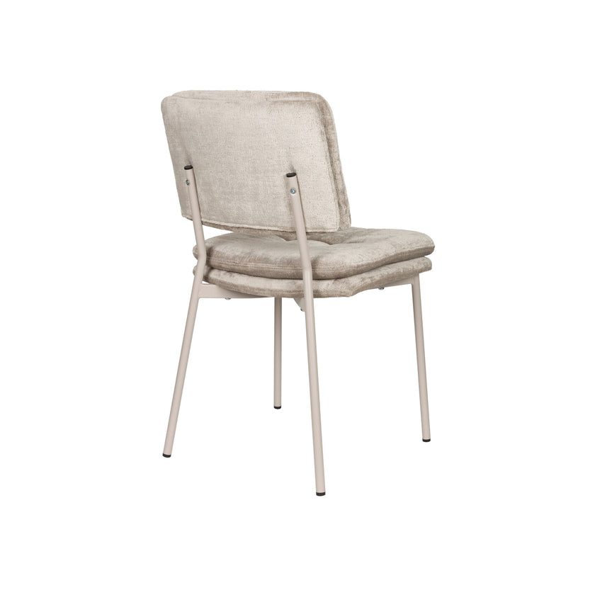 Franck Eetkamerstoel Velours Beige