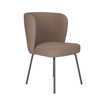 Stan Eetkamerstoel Metaal Taupe