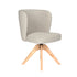 Stan Eetkamerstoel Draaibaar Hout Off-White