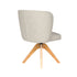 Stan Eetkamerstoel Draaibaar Hout Off-White