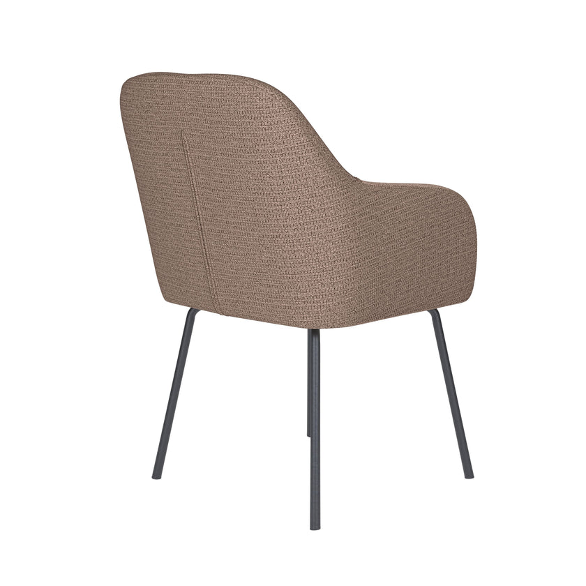 Otis Eetkamerstoel Metaal Taupe