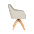 Otis Eetkamerstoel Draaibaar Hout Off-White