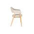Indy Eetkamerstoel met leuning Licht Bruin/ Beige