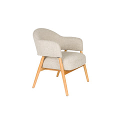 Indy Fauteuil met armleuning lichtbruin/ Beige