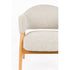 Indy Fauteuil met armleuning lichtbruin/ Beige