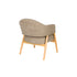 Indy Fauteuil met armleuning Donker bruin/ donker Beige