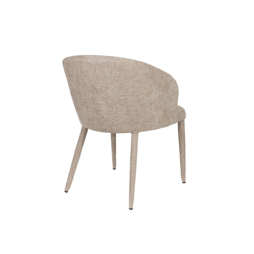 Tamsin Eetkamerstoel Gestoffeerd Beige