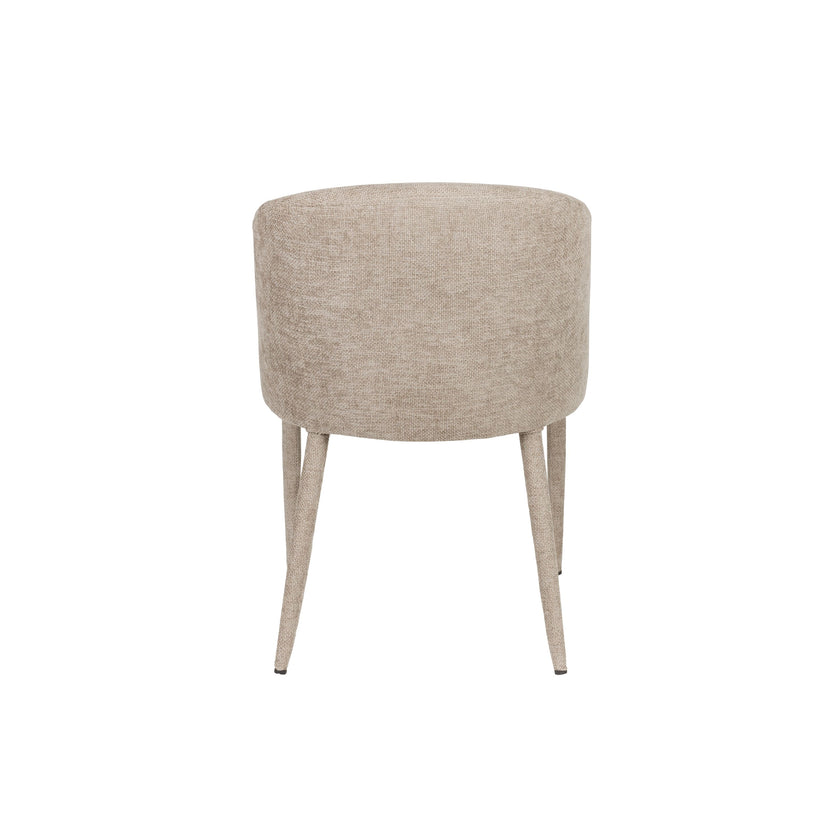 Tamsin Eetkamerstoel Gestoffeerd Beige