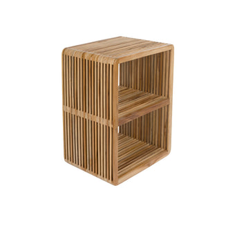 Djia Kastje/ Nachtkastje Teak Hout Middel