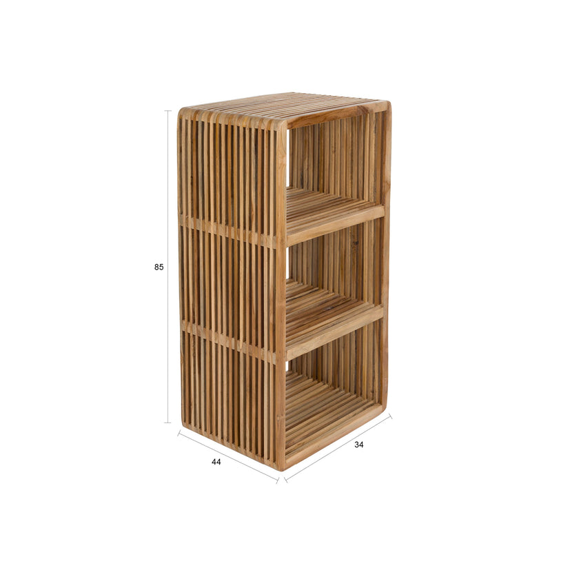 Djia Kastje Teak Hout Hoog