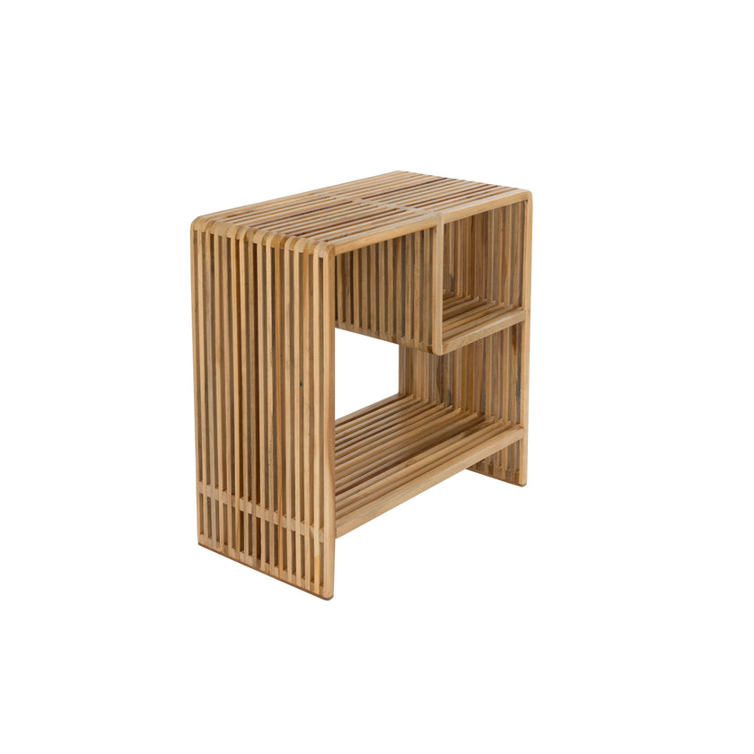 Djia Bijzettafel/ Nachtkastje Teak Hout
