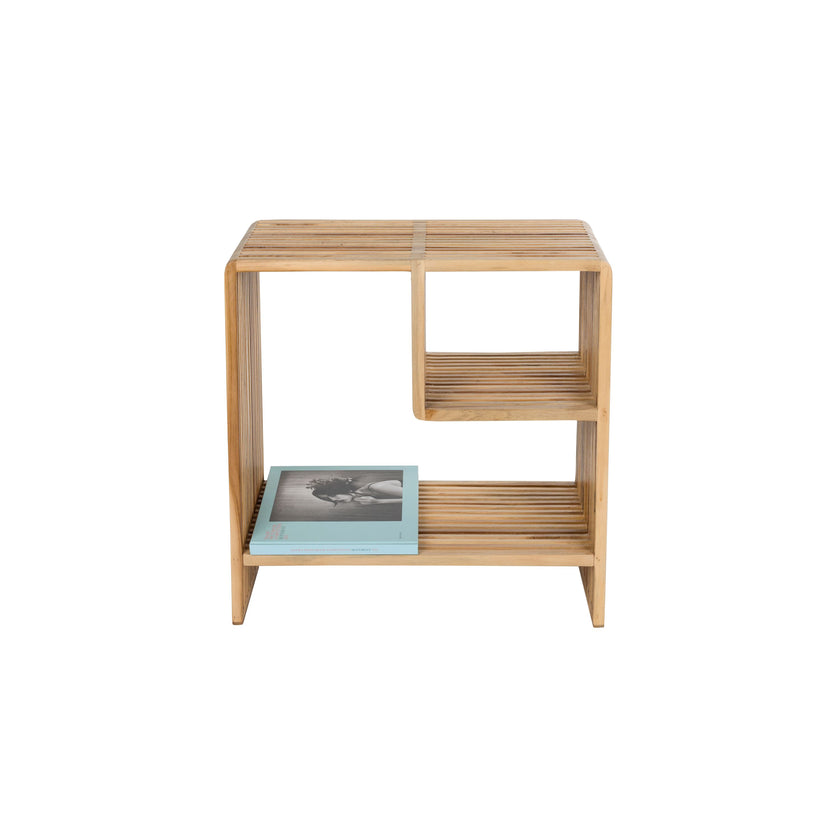 Djia Bijzettafel/ Nachtkastje Teak Hout