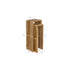 Djia Plantenstandaard/ Plantenzuil binnen Teak Hout - Set van 2