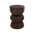 Santo Bijzettafel Rond 30 cm Mangohout Bruin donker