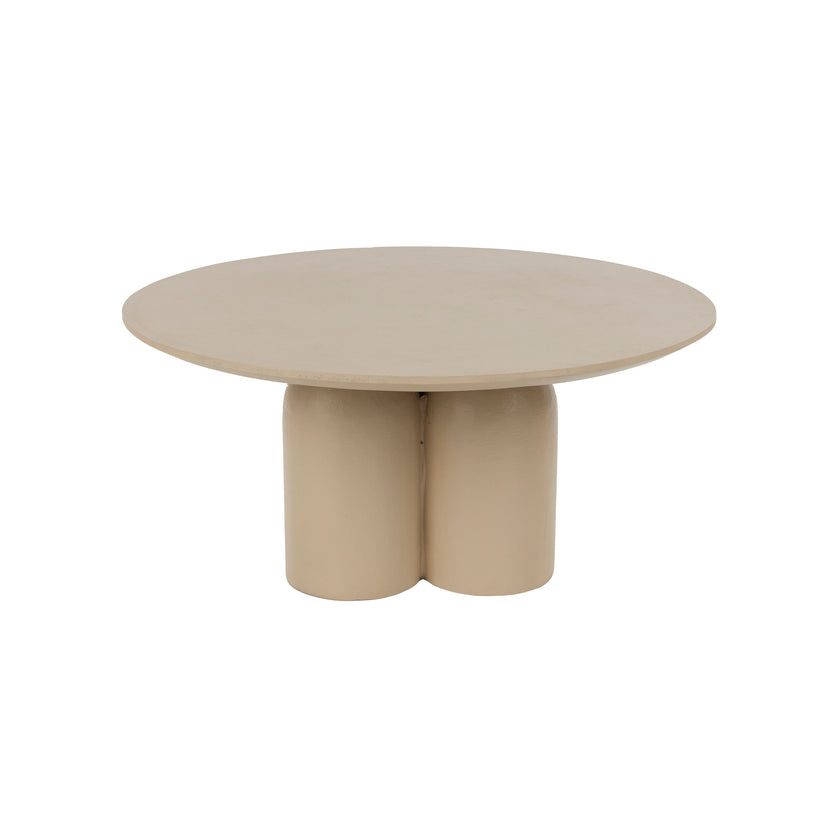Ces Salontafel Rond 75 cm Beige