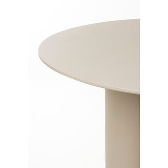 Ces Eettafel Rond 120 cm Beige