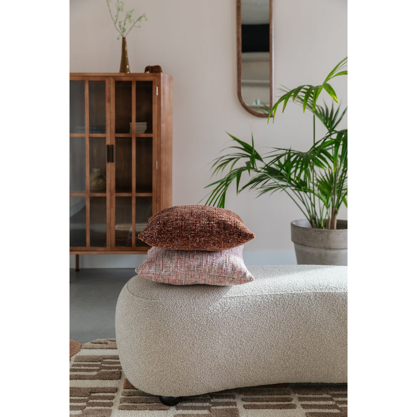 Noxx Hocker Teddy stof Beige