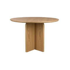 Laurent Eettafel Rond 120 cm Hout Naturel