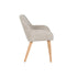 Loua Eetkamerstoel Beige/ Bruin