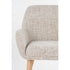 Loua Eetkamerstoel Beige/ Bruin