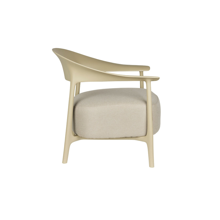 Vita Lounge stoel/ Tuinstoel Beige