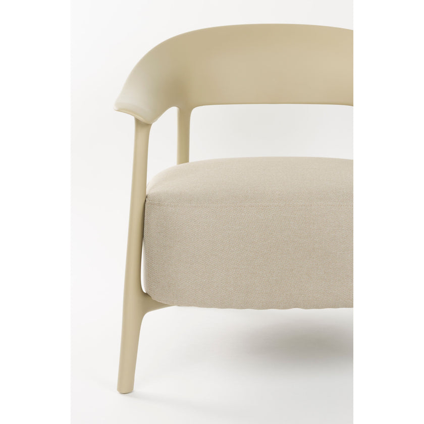 Vita Lounge stoel/ Tuinstoel Beige