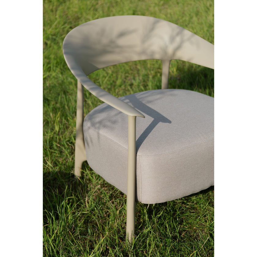Vita Lounge stoel/ Tuinstoel Beige