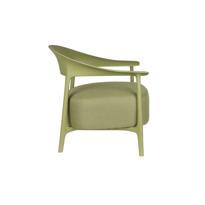 Vita Lounge stoel/ Tuinstoel Groen
