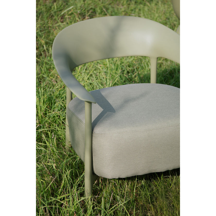 Vita Lounge stoel/ Tuinstoel Groen