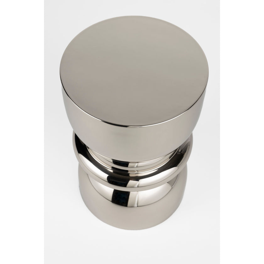 Kinga Bijzettafel Rond 29.50 cm Zilver