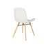 Lester Eetkamerstoel Houten poten Beige