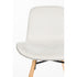 Lester Eetkamerstoel Houten poten Beige