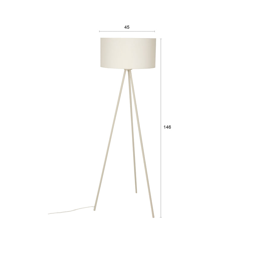 Susie Vloerlamp Driepoot Groenn
