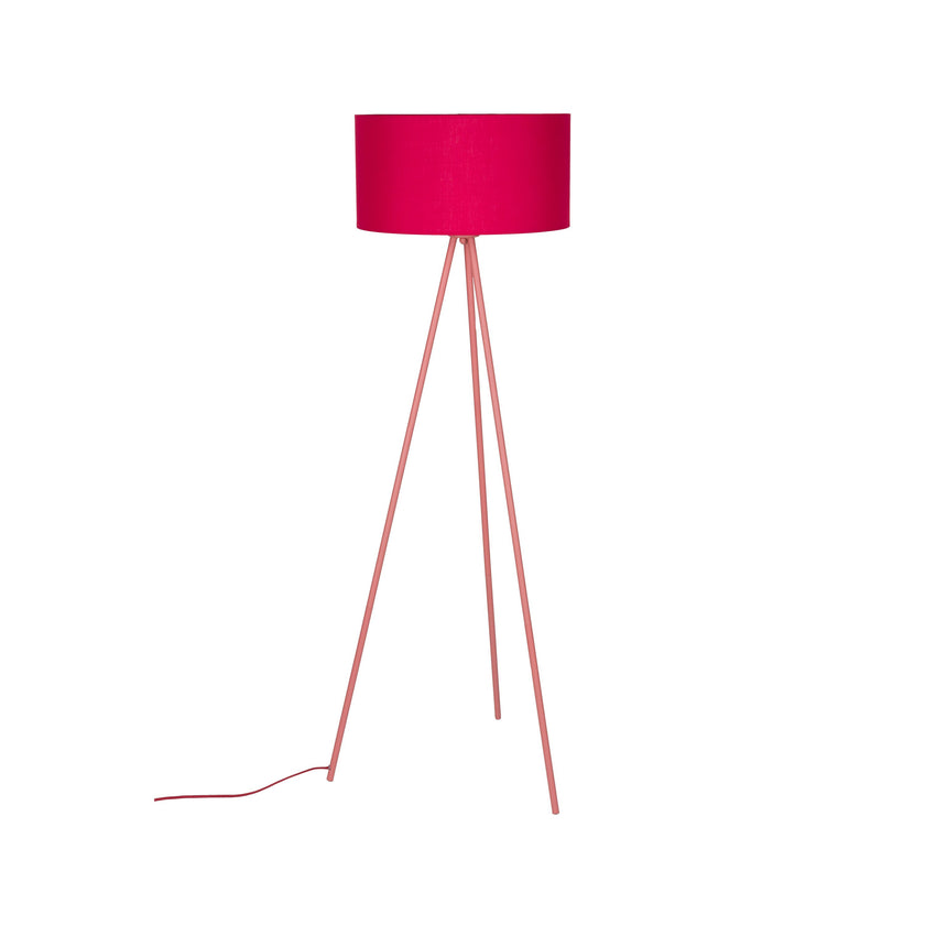 Susie Vloerlamp Driepoot Roodn