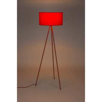 Susie Vloerlamp Driepoot Roodn