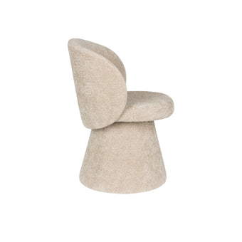 Milly eetkamerstoel Taupe