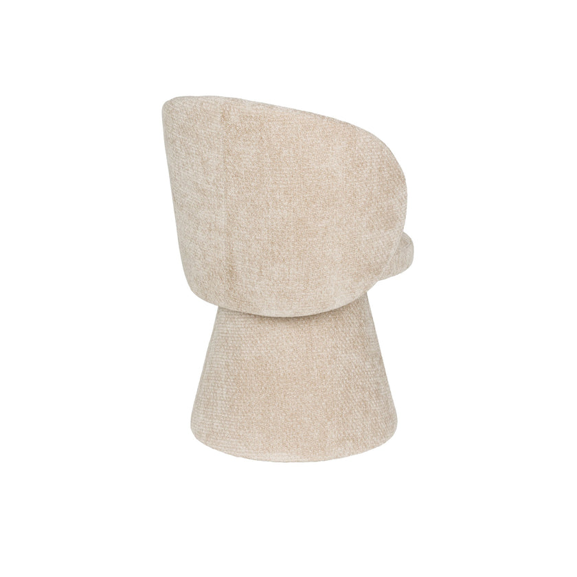Milly eetkamerstoel Taupe