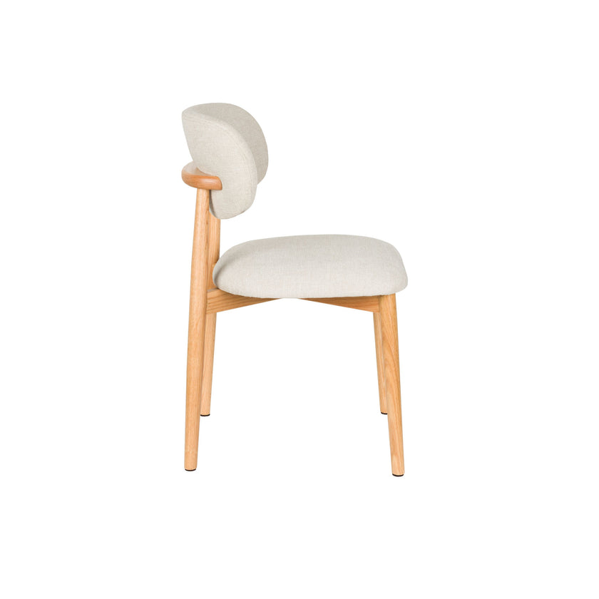 Elle Eetkamerstoel Beige
