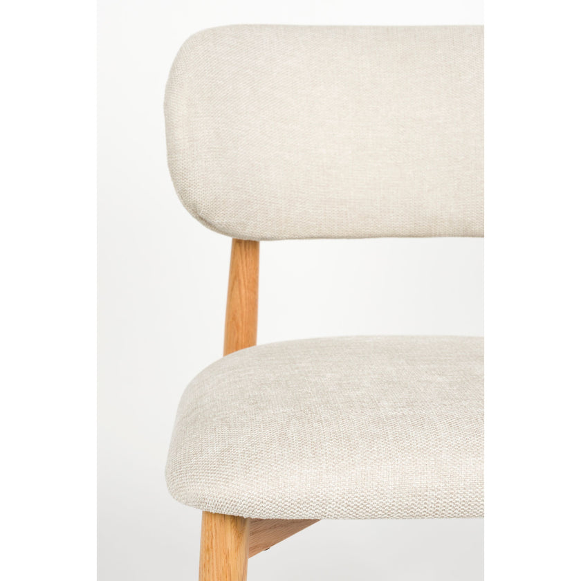Elle Eetkamerstoel Beige