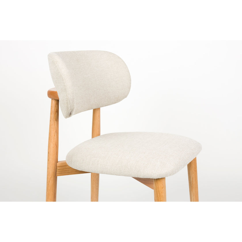 Elle Eetkamerstoel Beige