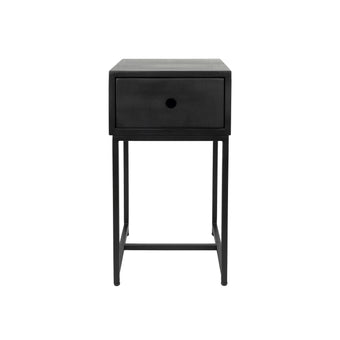 Coco Bijzettafel/Nachtkastje Zwart
