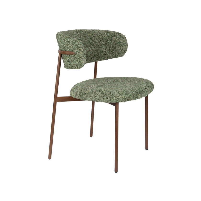 Claes Eetkamerstoel Gemêleerd Groen
